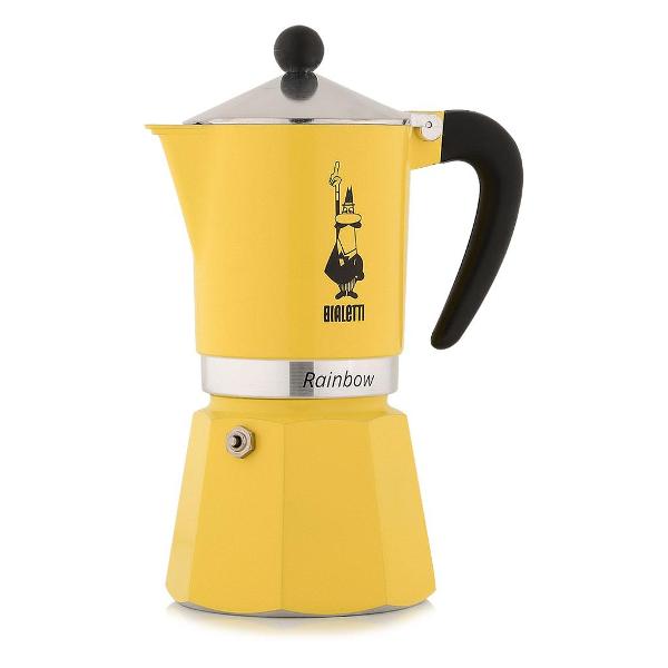 фото Кофеварка гейзерная rainbow yellow (4983) bialetti