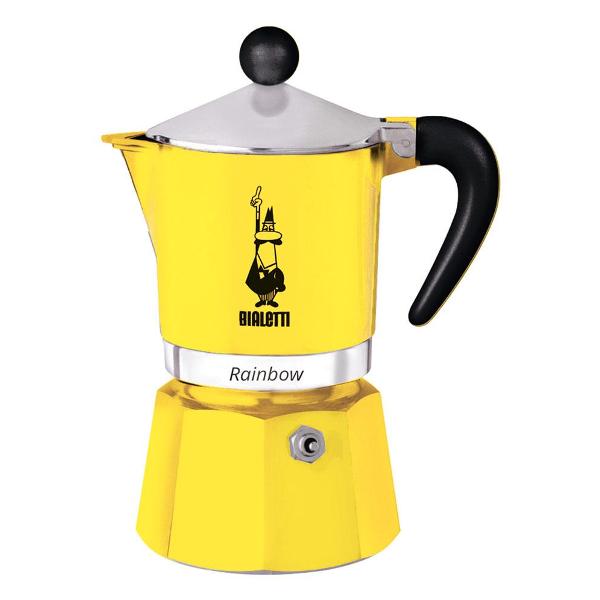 фото Кофеварка гейзерная rainbow yellow (4982) bialetti