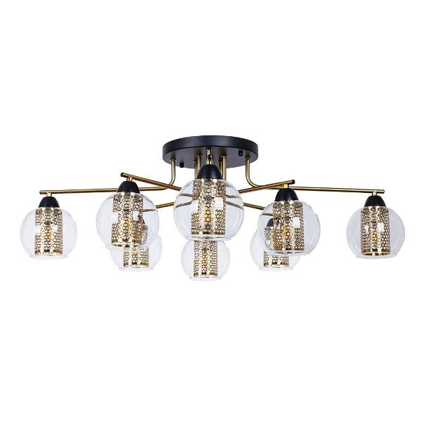 фото Люстра потолочная ovale (a2489pl-5go) arte lamp