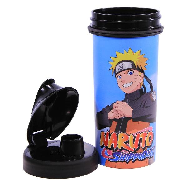 фото Бутылка для холодных напитков наруто v1, 400 мл, с петлей artplays