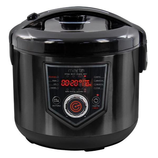 фото Мультиварка mt-mc4336b black marta