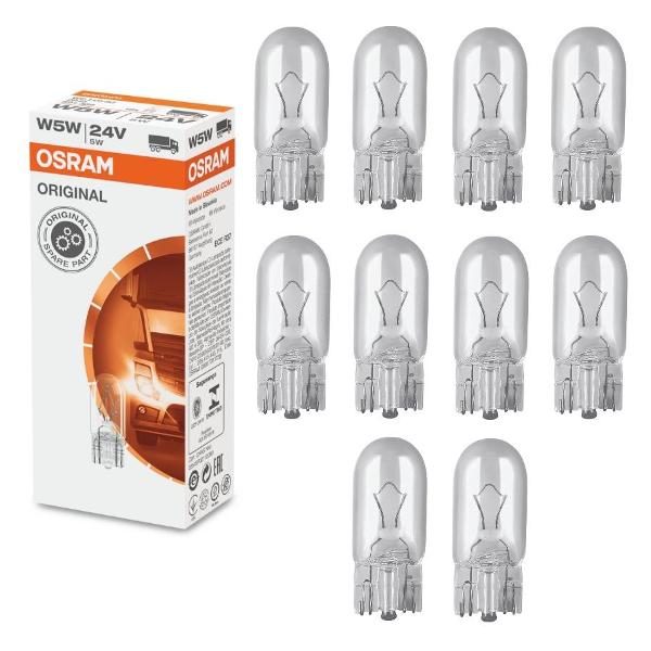 фото Автомобильные лампы w5w original line, 10 шт (2845) osram