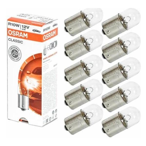 фото Автомобильные лампы r10w classic, 10 шт (5008) osram