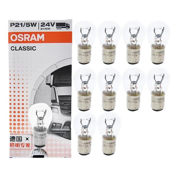 фото Автомобильные лампы p21/5w classic, 10 шт (7537) osram