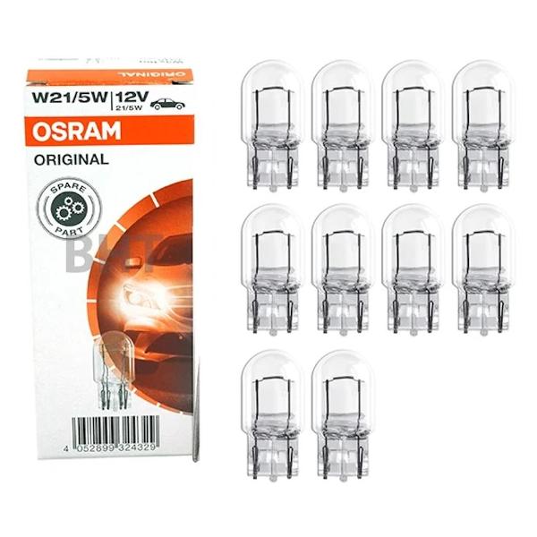 фото Автомобильные лампы w21/5w original line, 10 шт (7515) osram