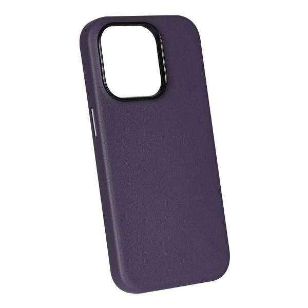 фото Чехол для iphone 14 pro max, фиолетовый (2037903310965) leather co