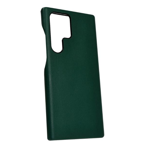 фото Чехол для samsung galaxy s23 ultra, зелёный (2037903311146) leather co