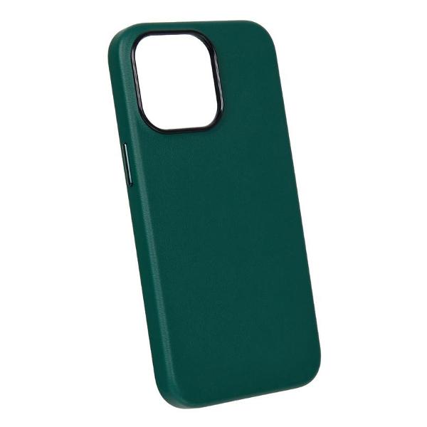 фото Чехол magsafe для iphone 14 pro, зелёный (2037903309785) leather co