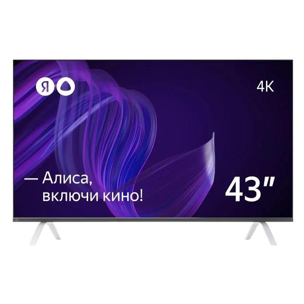 фото Ultra hd (4k) led телевизор 43" с алисой (yndx-00071) яндекс