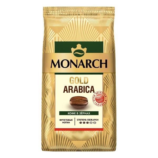 фото Кофе в зернах gold arabica, 200 г (4059121) monarch