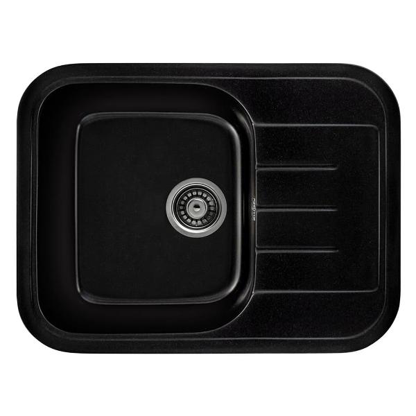 фото Мойка кухонная b20-25, 60х45,5 см, оникс gerhans