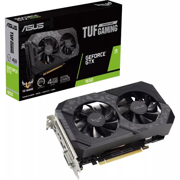 фото Видеокарта tuf gaming geforce gtx 1650 v2 4gb gddr6 (90yv0gx3-m0na00) asus