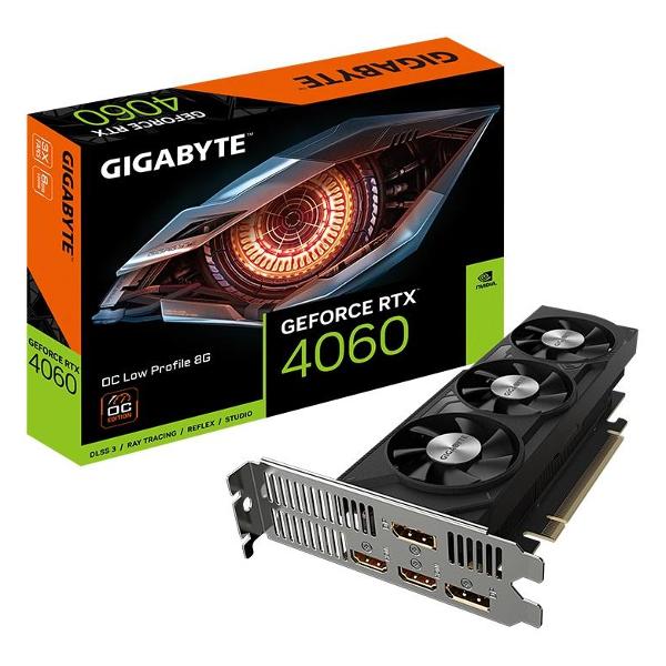 фото Видеокарта geforce rtx 4060 oc low profile 8gb (gv-n4060oc-8gl) gigabyte