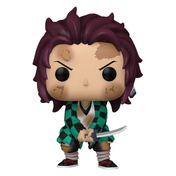 фото Фигурка pop! animation: demon slayer: tanjiro kamado (training) 1403 (72613) funko