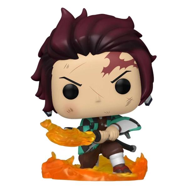 фото Фигурка pop! animation: demon slayer: tanjiro kamado with (gw) chase (exc) 874 (52265) funko