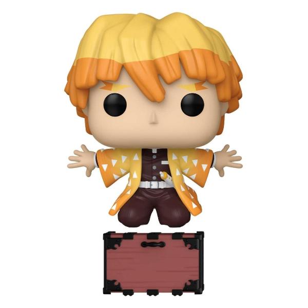 фото Фигурка pop! animation: demon slayer: zenitsu agatsuma (kneeling) (exc) 1488 (76534) funko