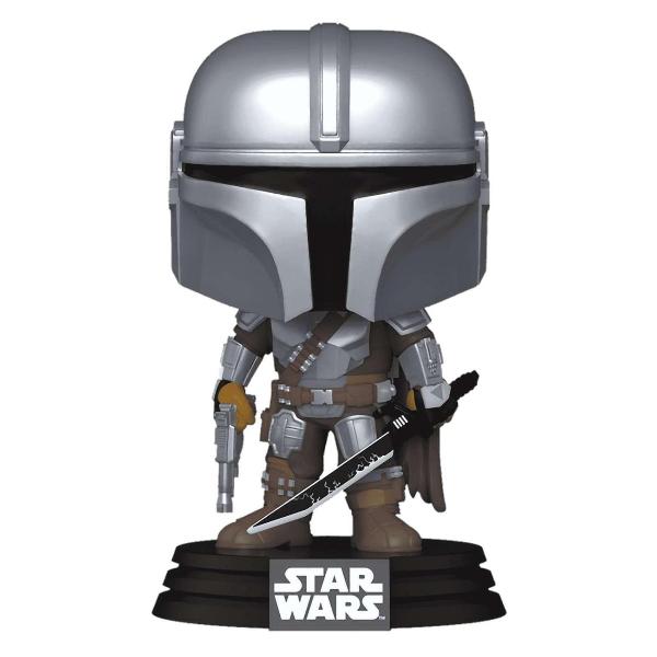 фото Фигурка pop! movies: star wars: the mandalorian with darksaber 663 (76550) funko