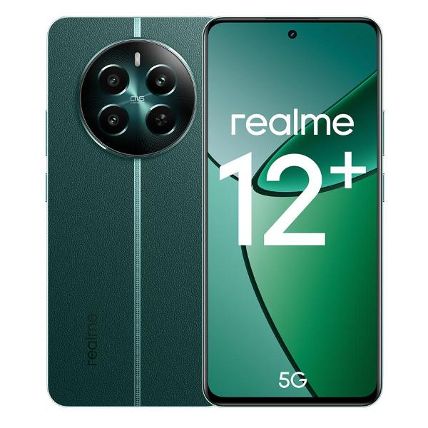 фото Смартфон 12+ 5g 8/256gb green malachite (rmx3867) realme