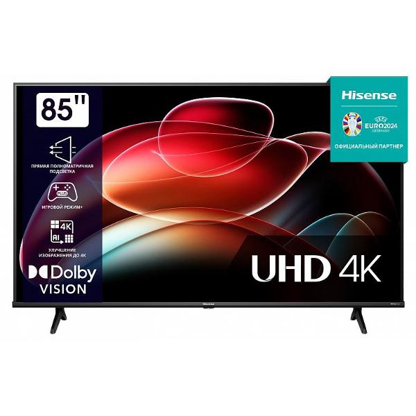 фото Ultra hd (4k) led телевизор 85" 85a6k hisense