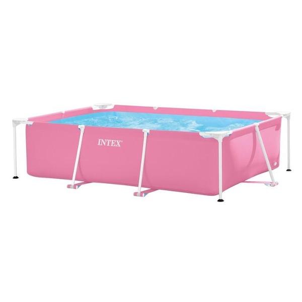 фото Каркасный бассейн frame pool, 150х220х60 см pink (10060419) intex