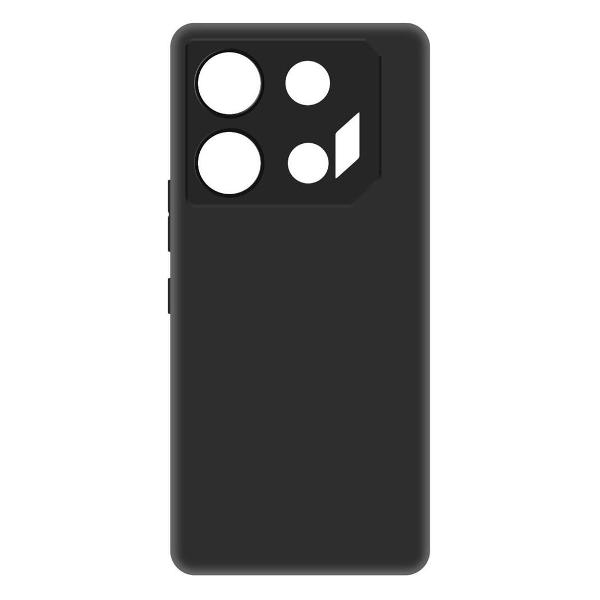 фото Чехол soft case для infinix gt 10 pro, черный (492114) krutoff