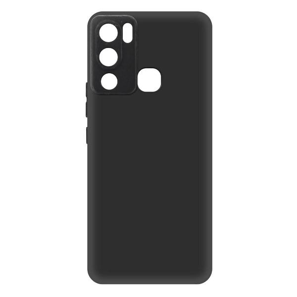 фото Чехол soft case для infinix hot 12i, черный (256326) krutoff