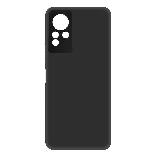 фото Чехол soft case для infinix note 12 nfc (g88), черный (322355) krutoff