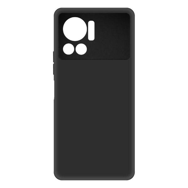 фото Чехол soft case для infinix note 12 vip, черный (322356) krutoff