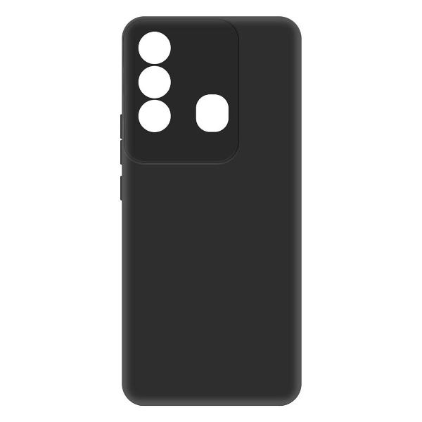 фото Чехол soft case для itel p38 pro, черный (415456) krutoff