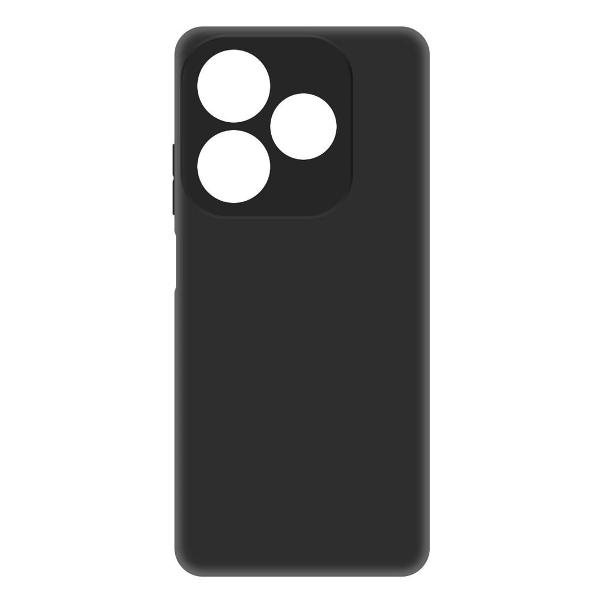 фото Чехол soft case для itel p55, черный (510337) krutoff