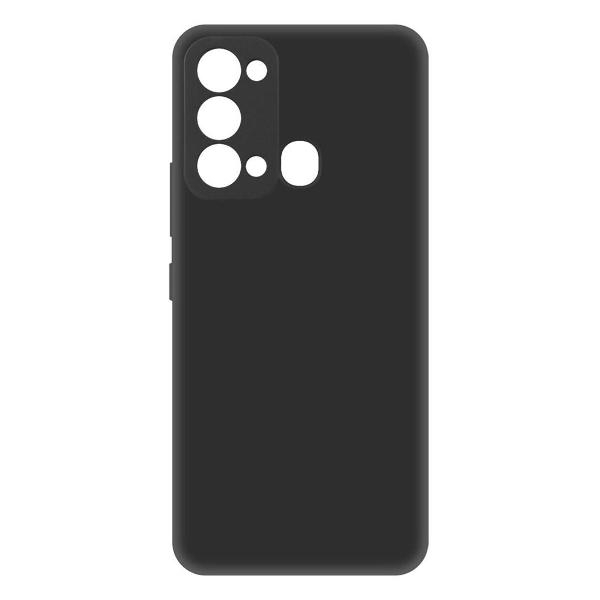 фото Чехол soft case для itel vision 3, черный (251384) krutoff