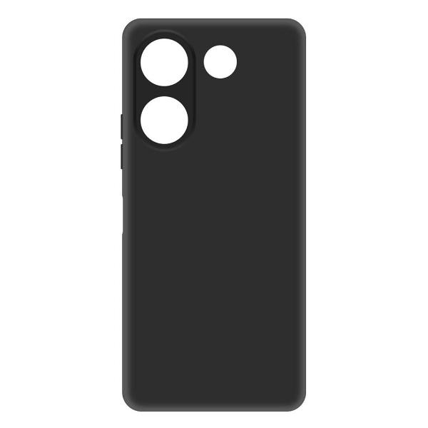 фото Чехол soft case для tecno camon 20/20 pro, черный (438983) krutoff