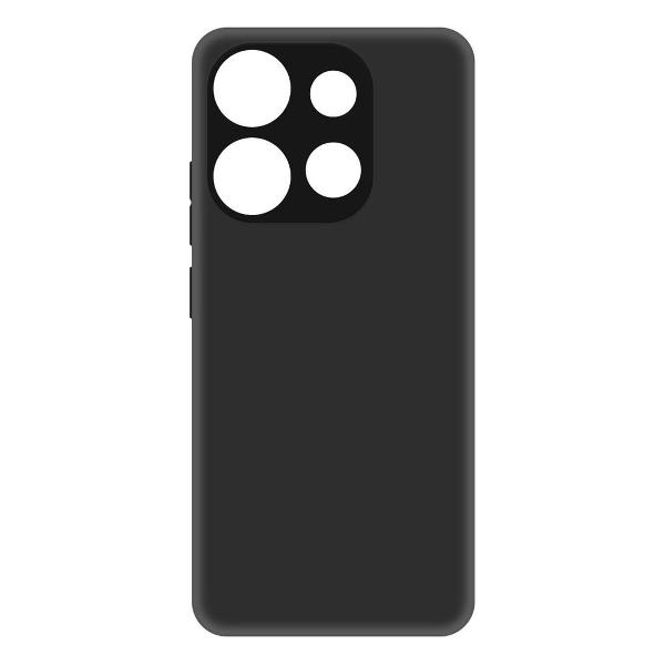 фото Чехол soft case для tecno pop 7/7 pro, черный (391520) krutoff