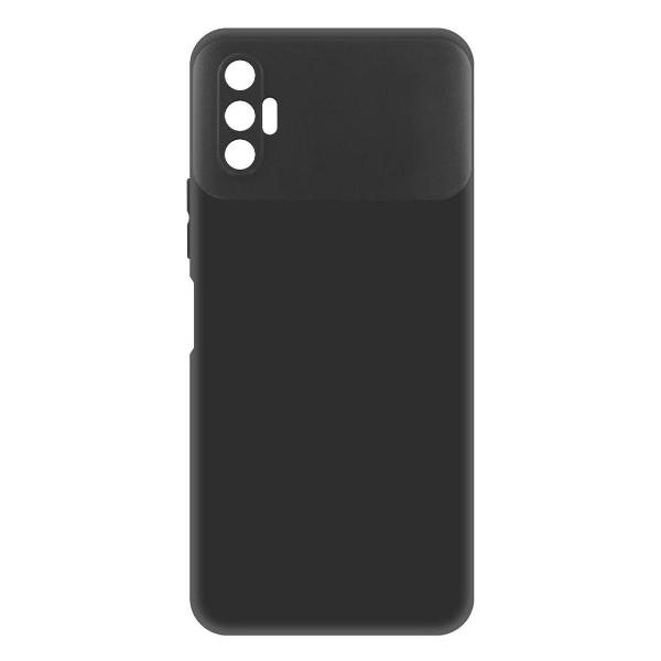 фото Чехол soft case для tecno spark 8p, черный (251388) krutoff