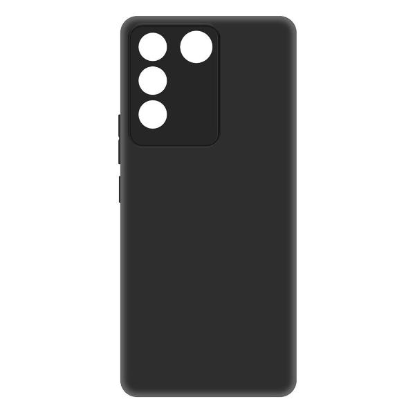 фото Чехол soft case для vivo t2/v27e, черный (510954) krutoff