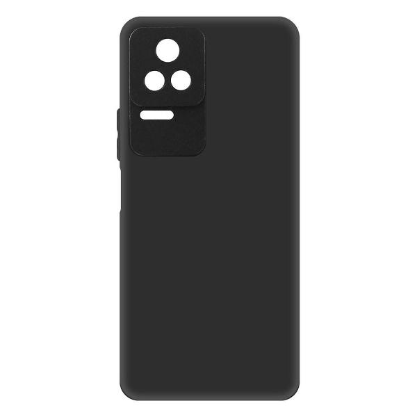 фото Чехол soft case для xiaomi poco f4, черный (331713) krutoff