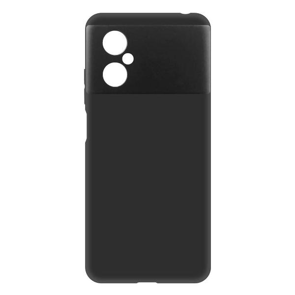 фото Чехол soft case для xiaomi poco m4 5g, черный (331711) krutoff