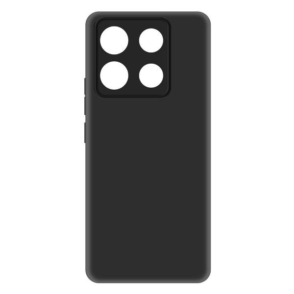 фото Чехол soft case для xiaomi poco x6/redmi note 13 pro 5g, черный (525784) krutoff