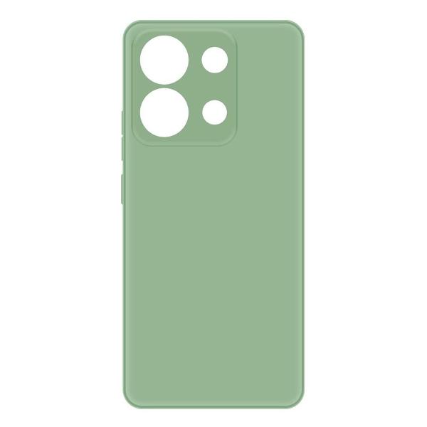 фото Чехол silicone case для xiaomi redmi note 13 4g, зеленый (518569) krutoff