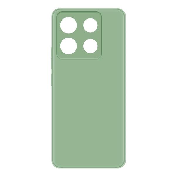 фото Чехол silicone case для xiaomi redmi note 13 pro 5g/poco x6, зеленый (525772) krutoff