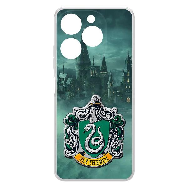 фото Чехол clear case листья паттерн для itel a70 (512359) krutoff