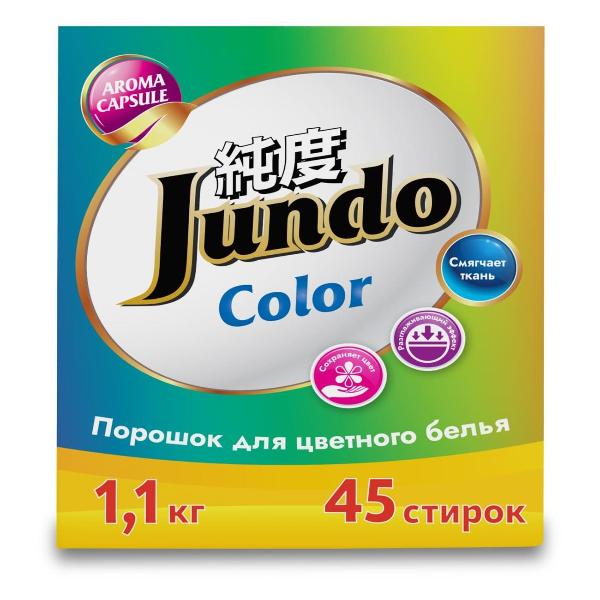 фото Стиральный порошок color, 1,1 кг (4903720021118) jundo