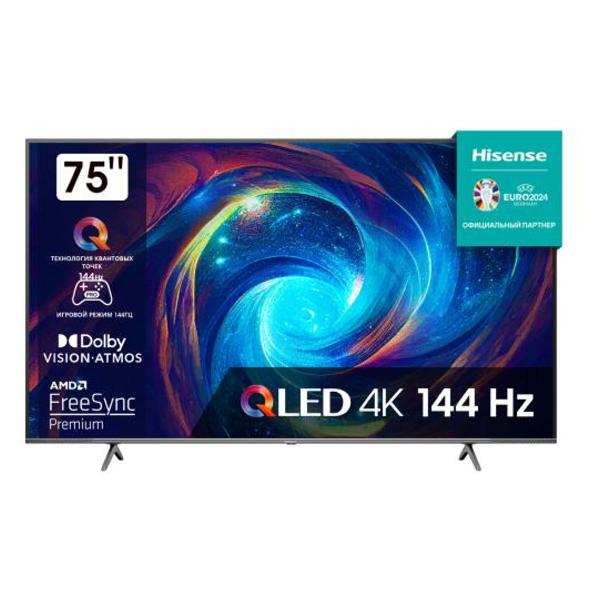 фото Ultra hd (4k) qled телевизор 75" 75e7kq pro hisense