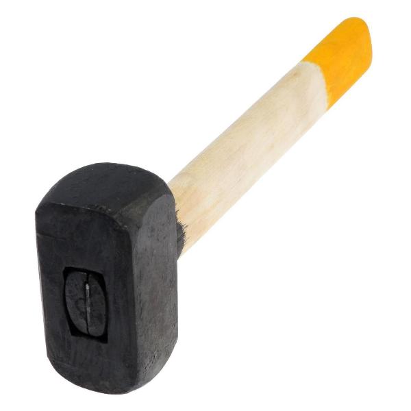 фото Кувалда деревянная рукоятка, кованая, 2 кг (5358906) lom