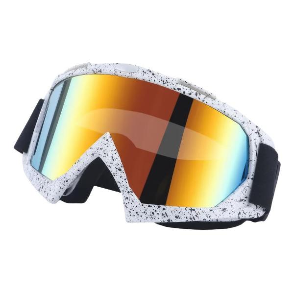 фото Спортивные очки-маска ski glasses gold (spglasses2) nonstopika