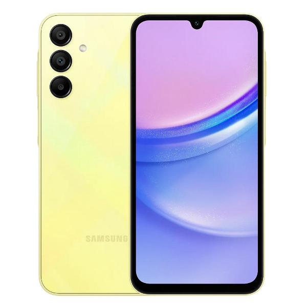 фото Смартфон galaxy a15 4/128gb yellow samsung