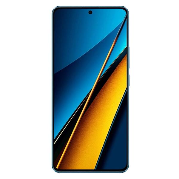 фото Смартфон poco x6 8/256gb blue xiaomi