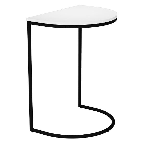 фото Журнальный столик evekis wood, 70х54х40 см, чёрный/белый (ggt-16-2-3) genglass