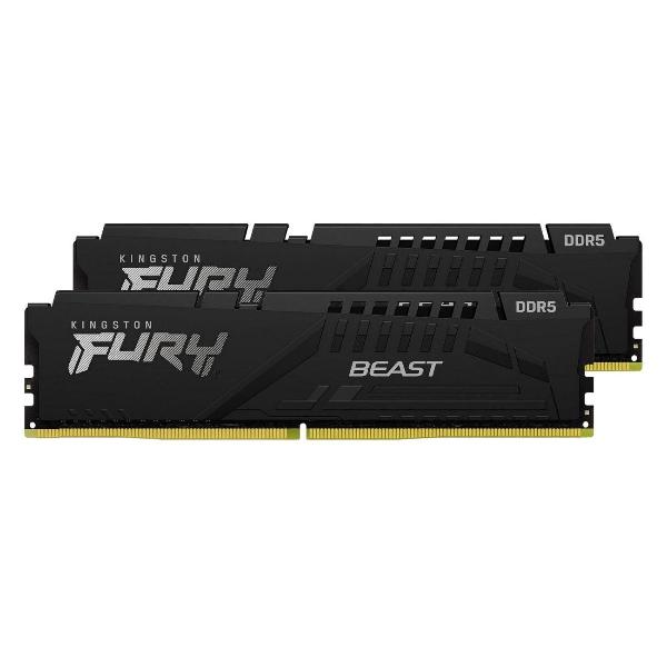 фото Оперативная память fury beast kf560c40bbk2-64 kingston