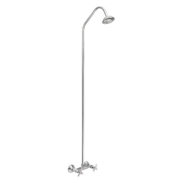 фото Смеситель для ванны 402.318, с тропическим душем istok life